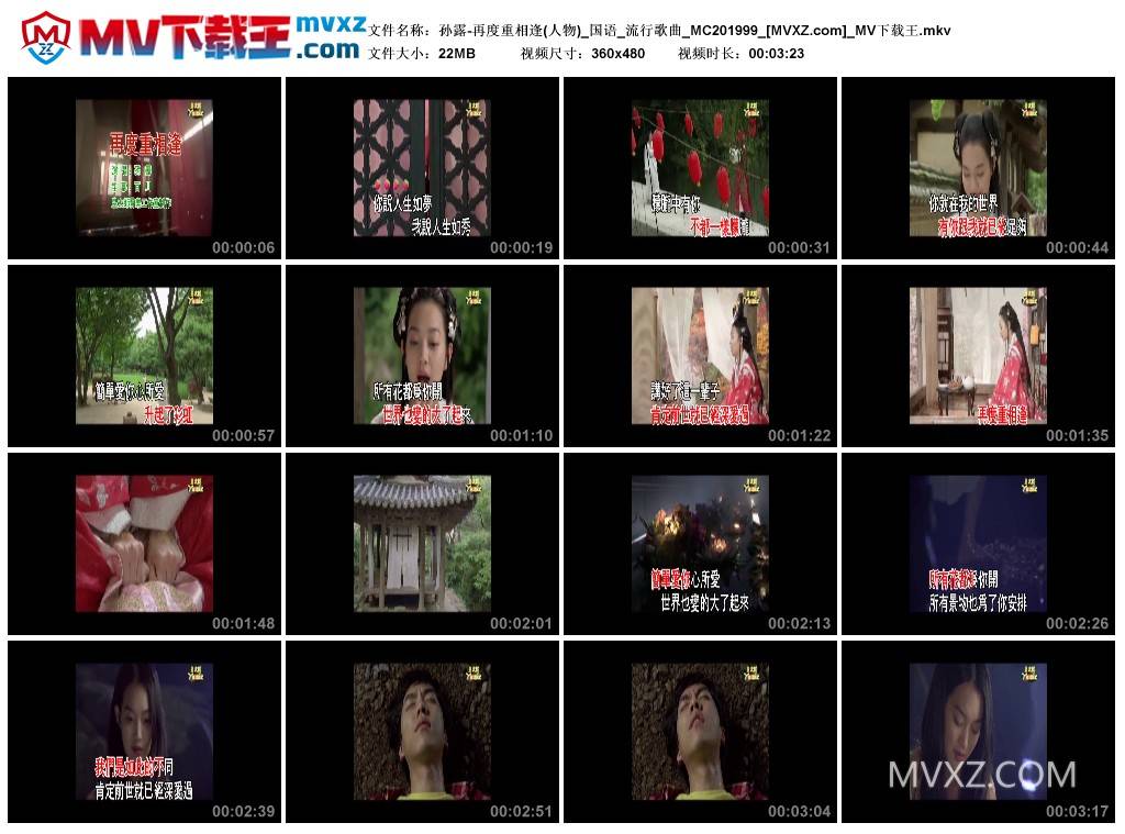 孙露-再度重相逢(人物)_国语_流行歌曲_MC201999